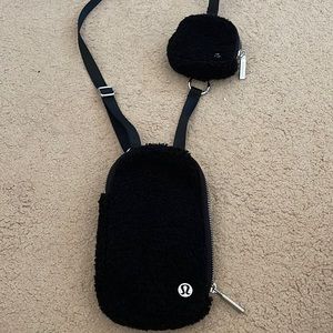Lululemon Crossbody Fleece Bag